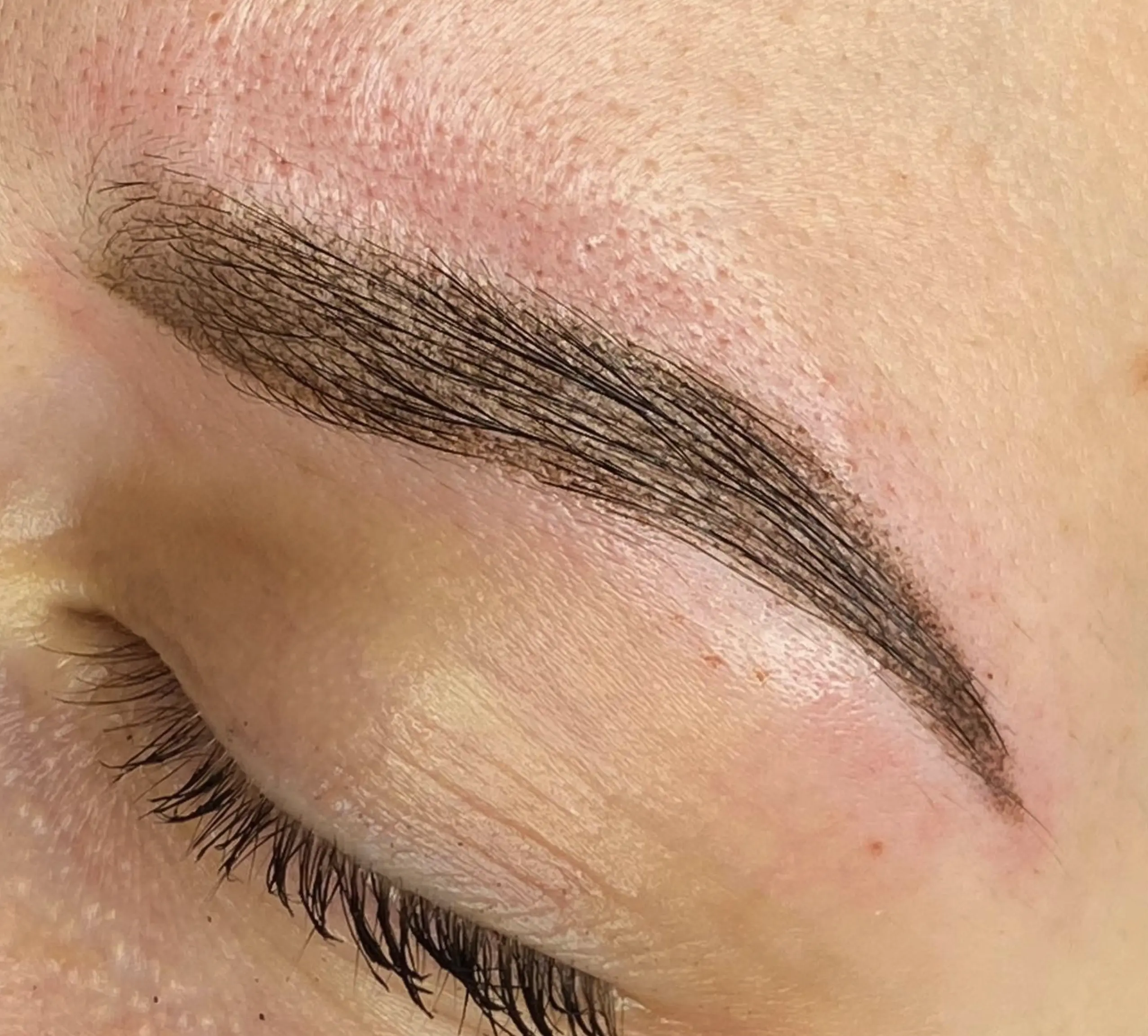 eyebrow blading