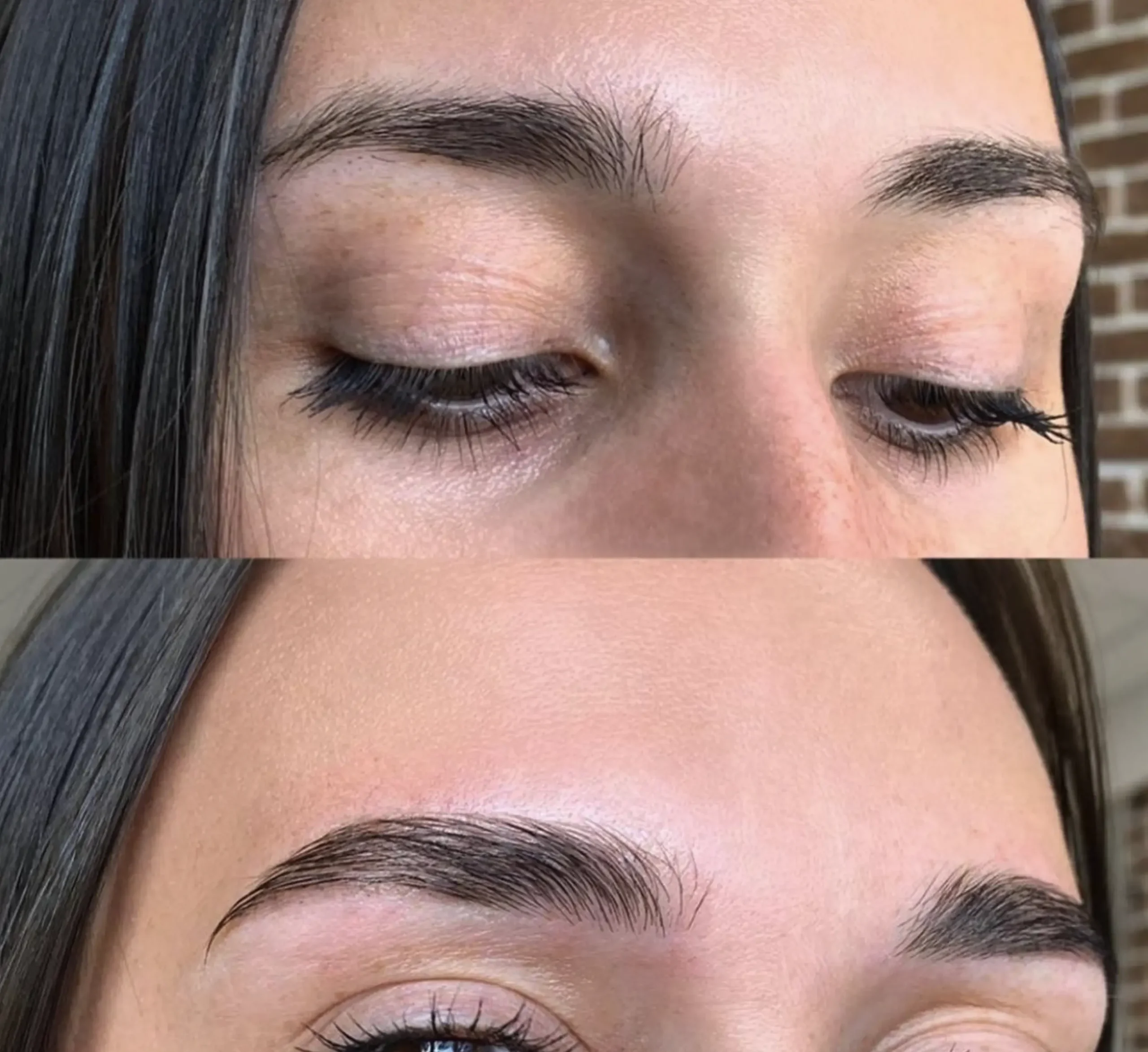 microblading before and after